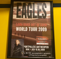 Eagles Tour Poster Signed